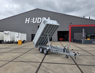 Anssems KSX 2000kg 305x153cm achterwaartse kipper handbediend met opzetborden
