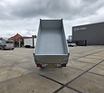 Anssems KSX 2000kg 305x153cm achterwaartse kipper handbediend met opzetborden
