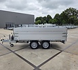 Anssems KSX 2000kg 305x153cm achterwaartse kipper handbediend met opzetborden