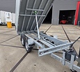 Anssems KSX 2000kg 305x153cm achterwaartse kipper handbediend met opzetborden