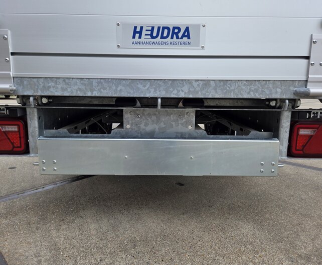 Anssems KSX 2000kg 305x153cm achterwaartse kipper handbediend met opzetborden