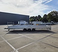 Henra plateauwagen tridemas 3500kg 703x248cm