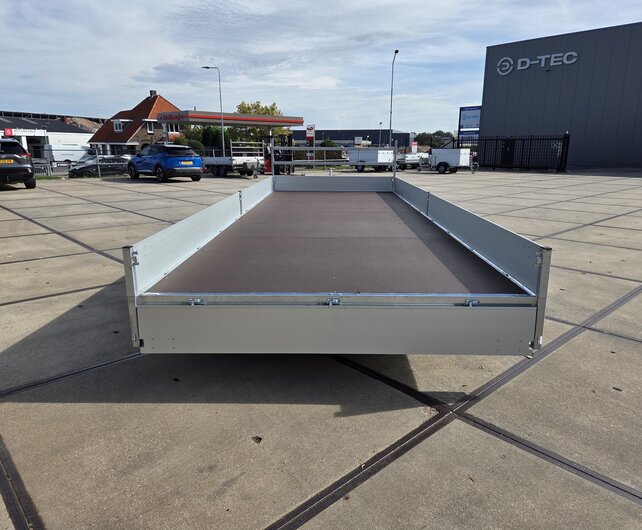 Henra plateauwagen tridemas 3500kg 703x248cm