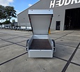 Anssems bagagewagen GT500 181x101x48cm met reservewiel, dakdragers en steunpoten