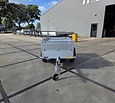 Anssems bagagewagen GT500 181x101x48cm met reservewiel, dakdragers en steunpoten