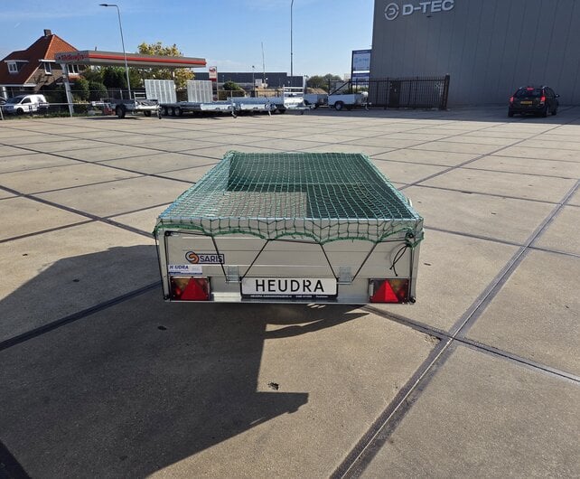 Saris KING XL 750kg bakwagen 226x126cm met gaasnet en neuswiel