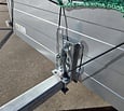 Saris KING XL 750kg bakwagen 226x126cm met gaasnet en neuswiel