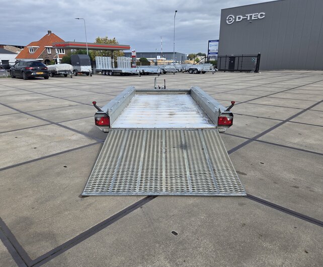 Gebruikte Hulco machinetransporter 3500kg 394x180cm