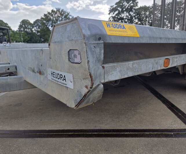 Gebruikte Hulco machinetransporter 3500kg 394x180cm
