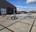 Gebruikte Marlin boottrailer 1500kg 550x200cm