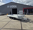 Henra plateauwagen tridemas 3500kg 453x202cm