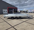 Henra plateauwagen tridemas 3500kg 453x202cm