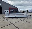 Henra plateauwagen tridemas 3500kg 453x202cm