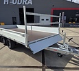 Henra plateauwagen tridemas 3500kg 453x202cm
