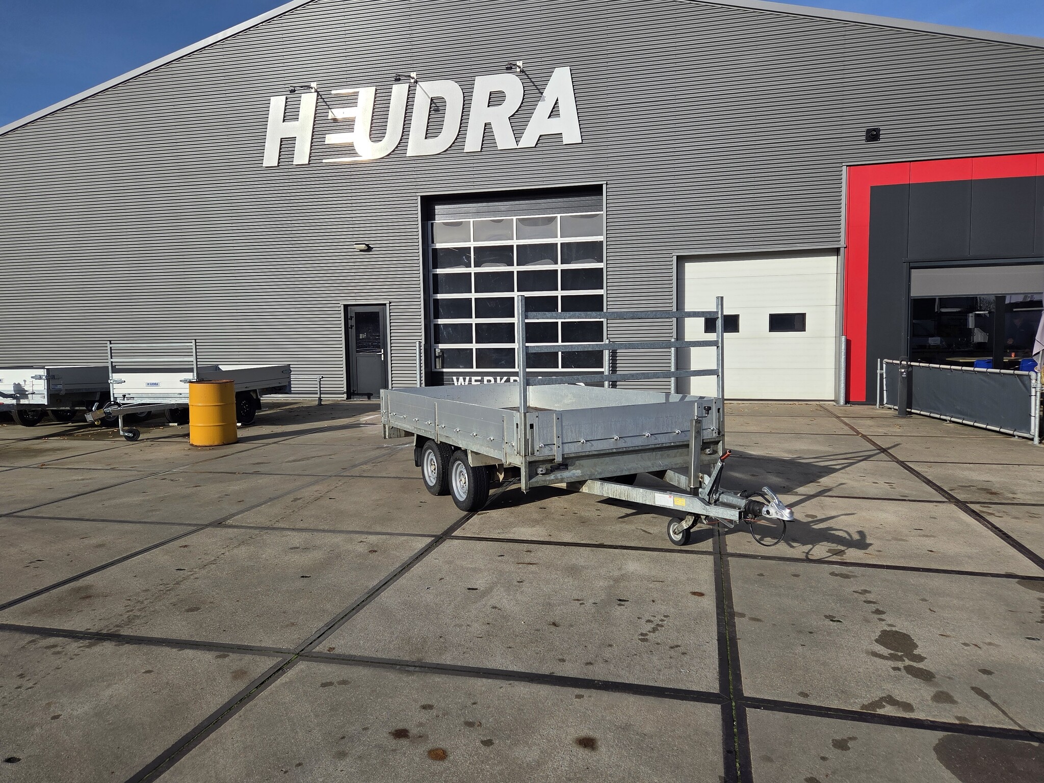 Gebruikte Anssems PSX plateauwagen 2500kg 325x178cm