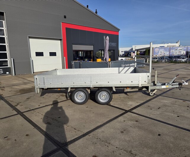 Gebruikte Anssems PSX plateauwagen 2500kg 325x178cm