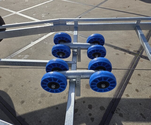 Vlemmix Flex-roll boottrailer Type-I 2700kg 780x220cm