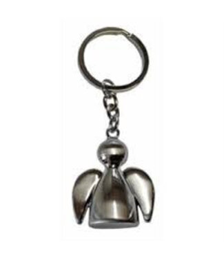 Sleutelhanger engel metaal