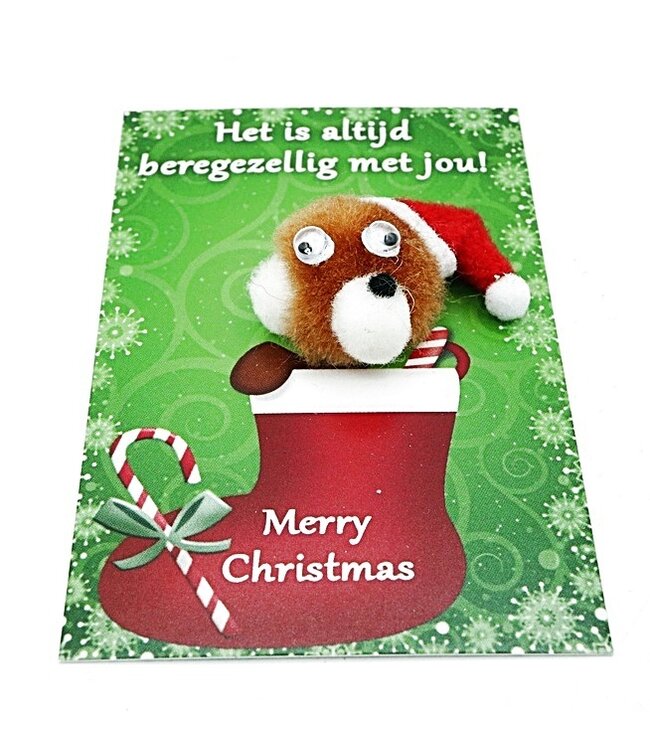 Kaartje beregezellig kerst