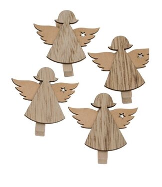 Wasknijper engel 4 stuks