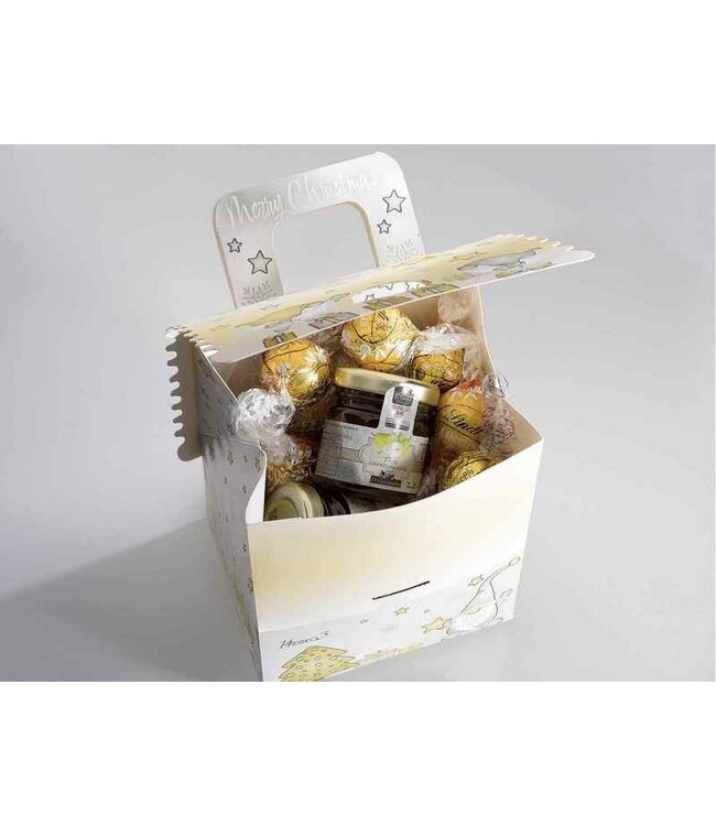 Kersthuis box 3 stuks