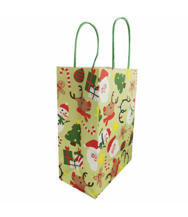 Kerstmis papieren tas