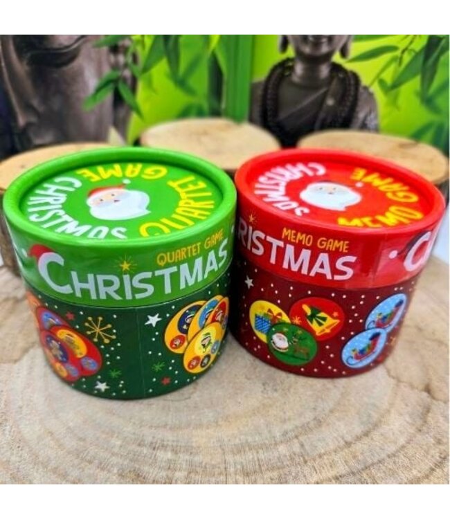 Kerst kwartet en memory - 2 spellen