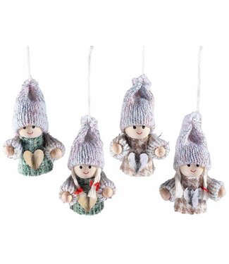 Houten elf met hart
