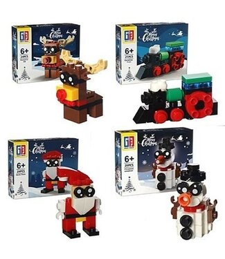 Bouwblokjes kerst