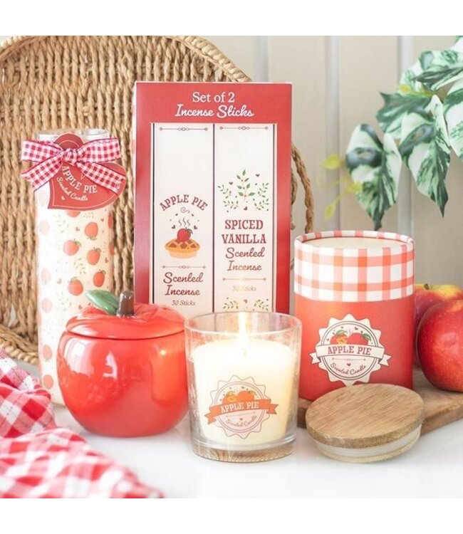 Set van 2 - appeltaart- en kruidenvanille wierookstokjes