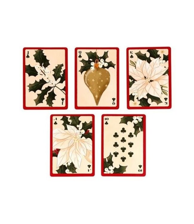 Botanische Kerstmis Speelkaarten Kaartspel