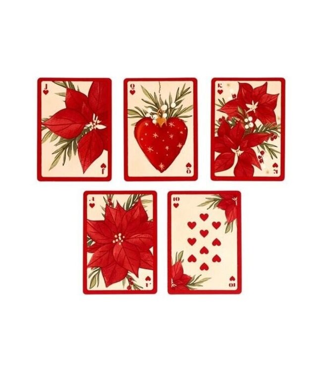 Botanische Kerstmis Speelkaarten Kaartspel