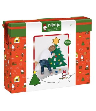 Nijntje kerstboom vilt Nijntje kerstboom vilt