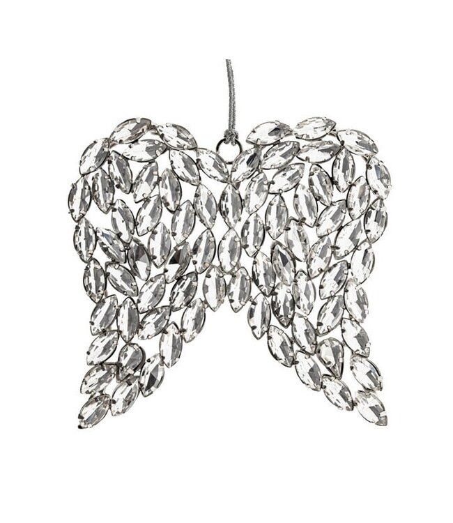 Kristallen vleugel facet geslepen glasstenen