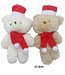 Kerst Teddybeer sleutelhanger