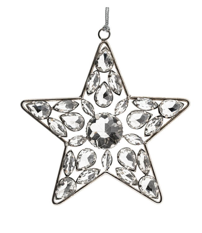 Kristallen ster 12,5 cm