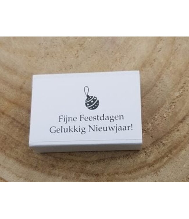 Wensdoosje met kerstzuurstokje