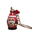 Sleutelhanger kerstman met belletjes