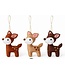Kerst DIY knutselset Hert - 3 hangers