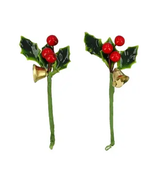 Decoratie Hulsttakje  Besje + Belletje - 5 stuks