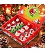 Kerst figuurkaarsje assorti 12 stuks