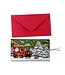 Schuifbare Kerstkaart met Envelop – 19,5 cm