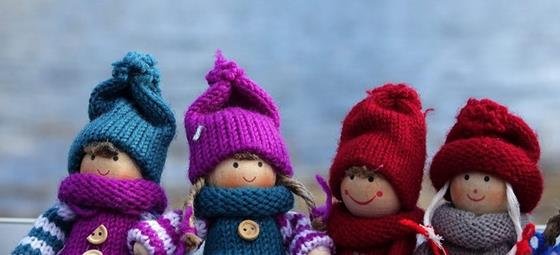 Kerst Gelukpoppetjes