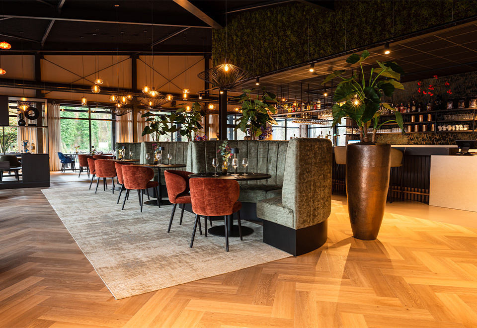 Horeca inrichting Brasserie & Loungebar de Stoov