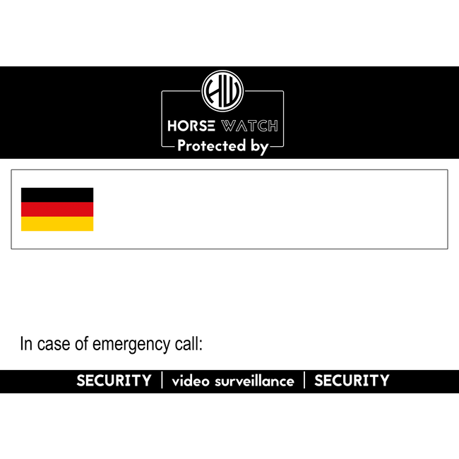 Horse Watch magnetisch Stalbord | DE
