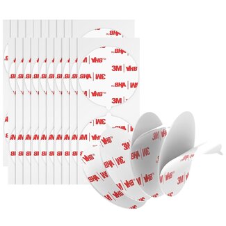 4 PIECES 3M ROUND MOUNTING STICKER 50MM