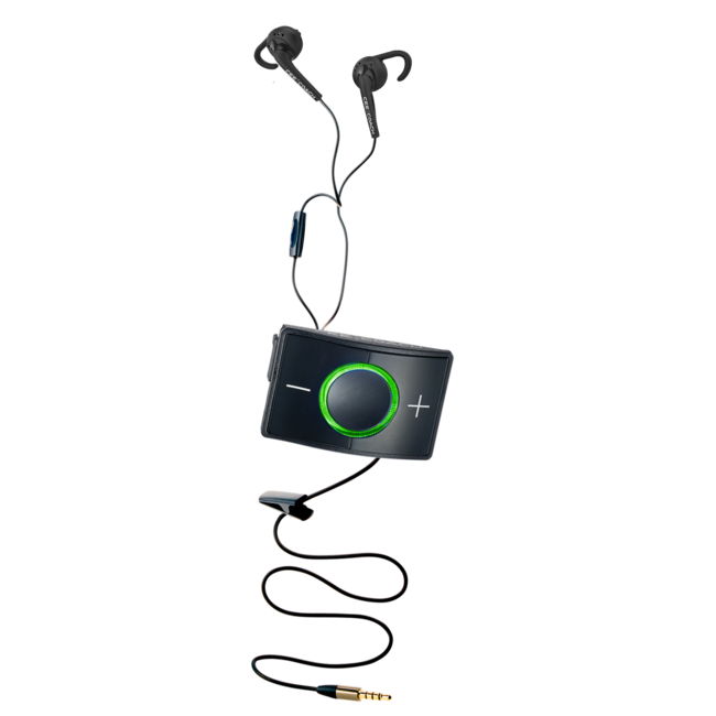 CEECOACH 1 Single Set Zwart – Betrouwbaar communicatiesysteem voor instructie, sport en outdoor