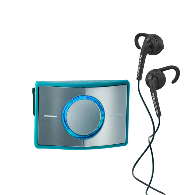 CEECOACH 2 Single Set Turquoise – Professioneel communicatiesysteem met Bluetooth® voor 6 gebruikers