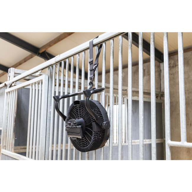 Horse Watch AirGo – Kabelloser Ventilator mit LED-Beleuchtung & Anti-Mückenlampe + 20.000 mAh Powerbank