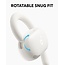 Wireless Open-Ear Bluetooth Headphones with Adjustable Ear Hooks –  White – Ideal for Riders - Copy